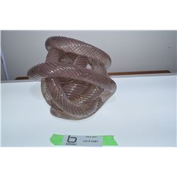 SCARCE INFINITY GLASS SCULPTURE  / ART GLASS