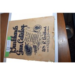 ANTIQUE BURKHARDS GUN CATALOG