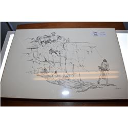 TWIGG BUFFALO JUMP PRINT