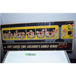 VINTAGE PRE-VIA RAIL CNR SIGN