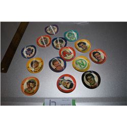 7-11 3-D NHL HOCKEY COINS 1984
