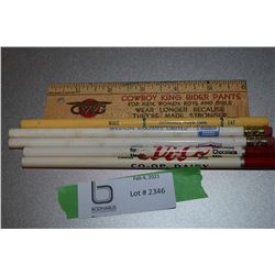 ADVERTISING PENCIL LOT,,,VI-CO ETC