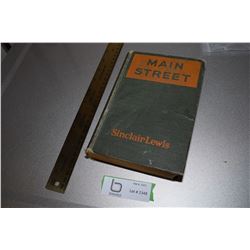 1920 SINCLAIR LEWIS BOOK ...ABBEY SASK AUTHOR