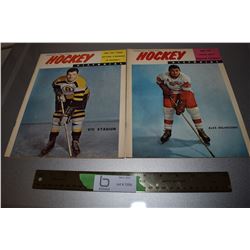 1959 AND 1960 HOCKEY PICTORIAL / BERT OLMSTEAD SCEPTRE SASK.