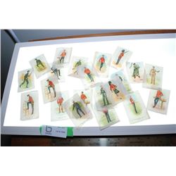 CANADIAN REGIMENTS TOBBACO SILKS LOT