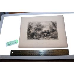 1841 VOYAGEURS PRINT