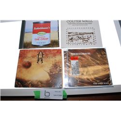 SASK/ALTA CD MUSIC LOT COLTER WALL ETC