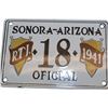 Image 2 : PORCELAIN ARIZONA LICENSE PLATE