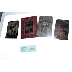 TIN TYPE PHOTOGRAPH LOT
