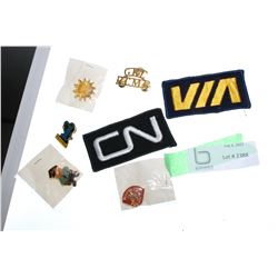 POLICE AND OTHER PINS AND PATCHES