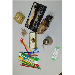 POTTERY BUFFALO / BELL ETC