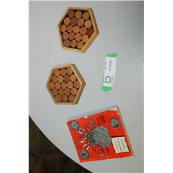 PENNY COASTERS COIN BOOK