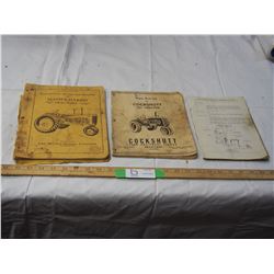 VINTAGE TRACTOR MANUALS