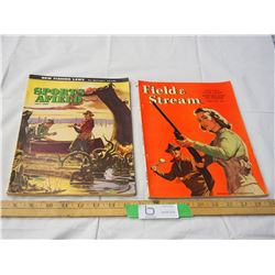 2X THE MONEY / 1951 FIELD & STREAM, 1949 SPORTS AFIELD MAGAZINE