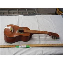 KIDS TOY GUITAR NANE PARACHO MADE IN MEXICO (24 IN LONG)