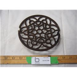 CAST IRON PIECE 6 1/2 IN DIAMETER