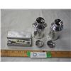 Image 1 : SALT & PEPPER SHAKERS & POCKET KNIFE
