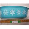 Image 3 : VINTAGE PYREX SNOWFLAKE DESIGN ROASTER
