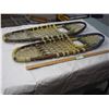 Image 1 : VINTAGE SNOWSHOES (36 X 10 IN WIDE)