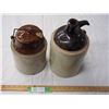 Image 2 : STONEWARE JUG & STONEWARE PUKLE CROCK