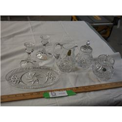 24% LEAD CTYSTAL ETCHED GLASS