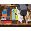 Image 3 : WICKER BASKET & MISC BOOKS