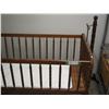 Image 3 : WOODEN CRIB (21 X 37 IN LONG)