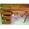 Image 4 : WOODEN DESK (42 X 17 X 30 1/2 IN TALL ) (4 DRAWER)