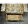 Image 3 : WICKER CHAIR STORAGE UNIT