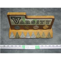 VARSITY AWARDS PLAQUE