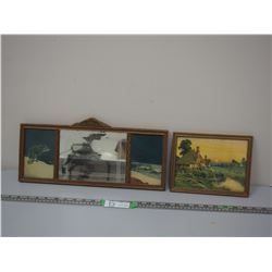 VINTAGE PICTURES IN FRAMES
