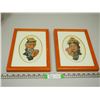 Image 1 : 2X THE MONEY / ORIENTAL STICHING IN FRAMES