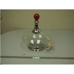 VINTAGE LAMP (WORKING) GLASS