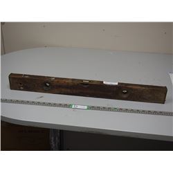 STANLEY ADJ LEVEL WOODEN PAT'D 1906