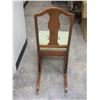 Image 4 : VINTAGE WOODEN ROCKING CHAIR