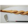 Image 3 : CARVED WALKING STICK & GOLF CLUB