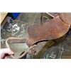 Image 2 : LEATHER SADDLE WITH GIRTH & PADS & BLANKET