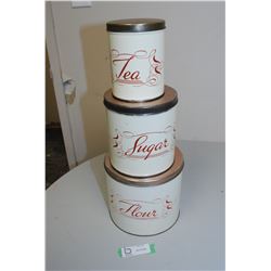 VINTAGE CANISTER SET