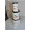 Image 1 : VINTAGE CANISTER SET