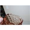 Image 3 : PINK PRESSED GLASS PITCHER (DEPRESSION)