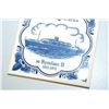 Image 3 : COLLECTOR HOLLAND-AMERICA LINE DATED TILES
