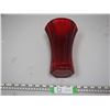 Image 3 : RED ANCHOR HOCKING DECORATIVE GLASS VASE
