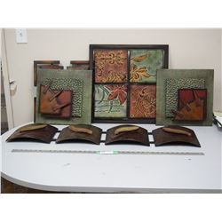 WALL HANGING METAL DECOR