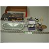 Image 1 : TASK LIGHT, TOY CORGI CAR, PLUS MISC BUTTONS