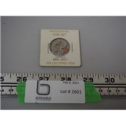 PRESEDNTIAL COIN SET