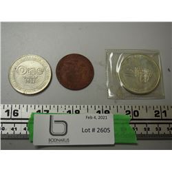 COMMEMERATIVE TOKEN COINS