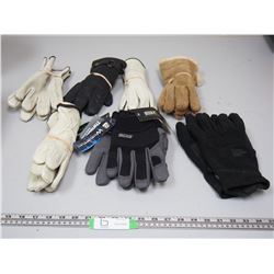 7 PAIRS OF MENS GLOVES