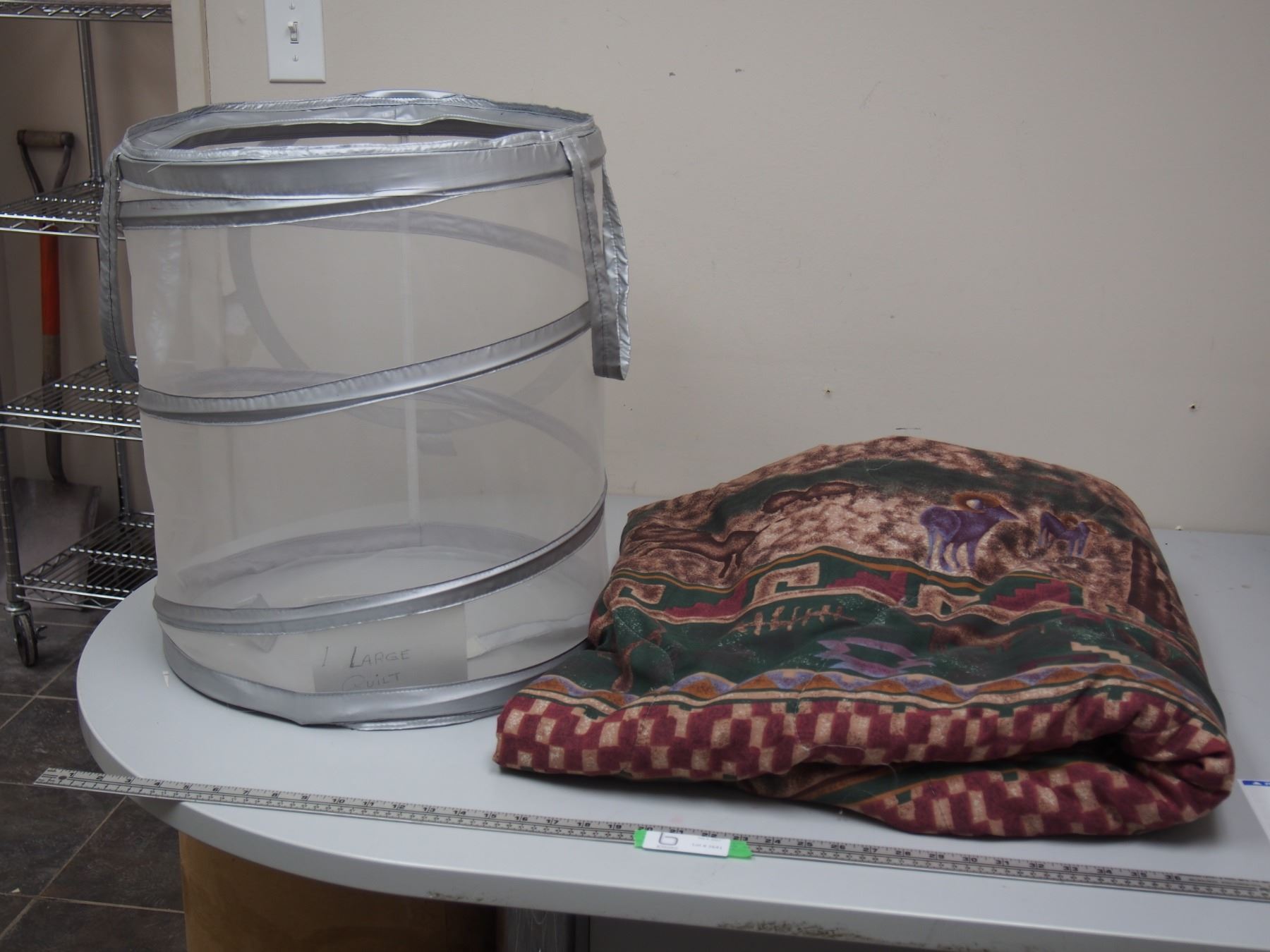 BLANKET & STORAGE CONTAINER