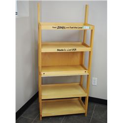 WOODEN DISPLAY UNIT (24 X 55" HIGH)