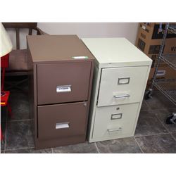2X THE MONEY / 2 DRAWER FILING CABINETS
